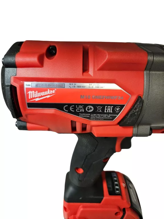 KLUCZ UDAROWY 3/4" MILWAUKEE M18ONEFHIWF34