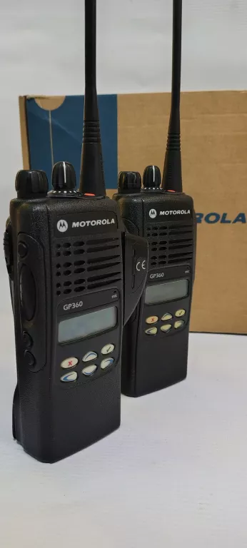 ZESTAW 2X RADIOTELEFON MOTOROLA GP360 ŁADOWARKA
