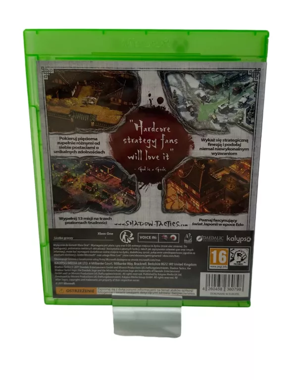 GRA SHADOW TACTICS XBOX ONE