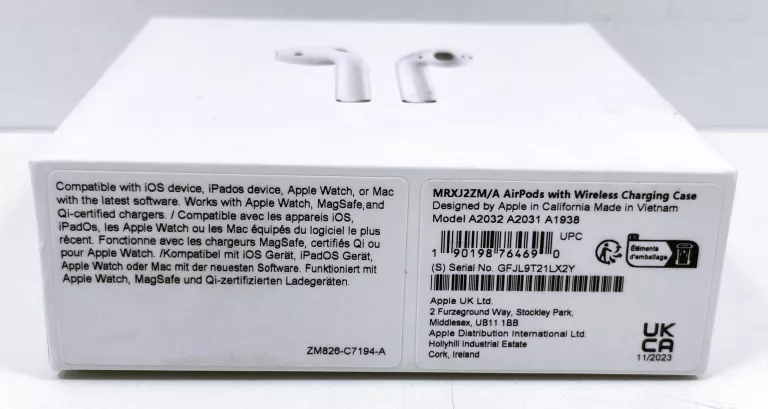 APPLE SŁUCHAWKI AIRPODS PRO (2. GEN) MRXJ2ZM/A