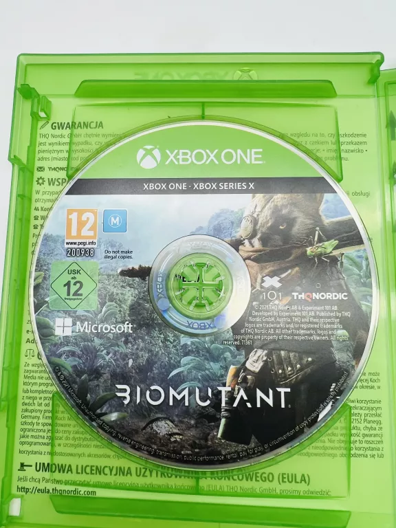 GRA XBOX ONE BIOMUTANT MICROSOFT
