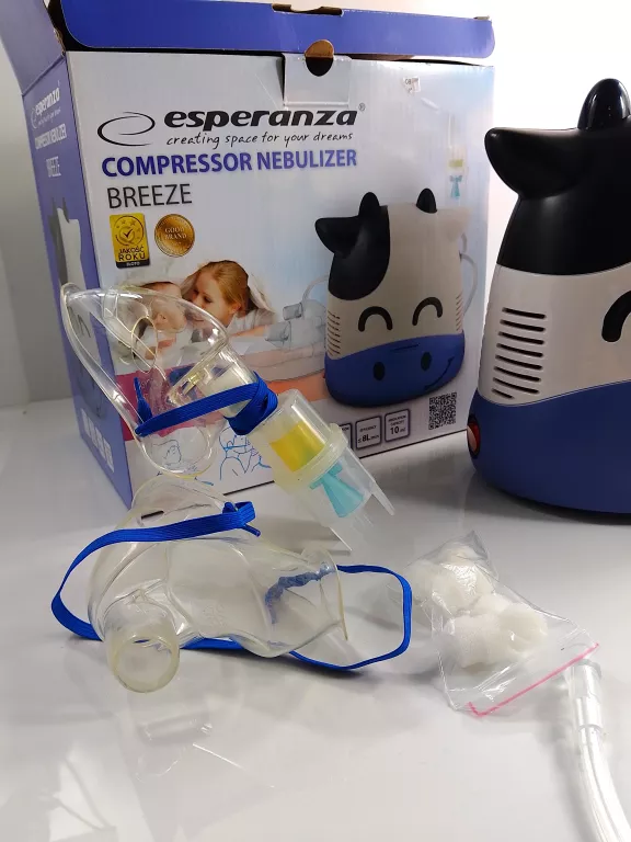 INHALATOR NEBULIZATOR DLA DZIECKA KRÓWKA