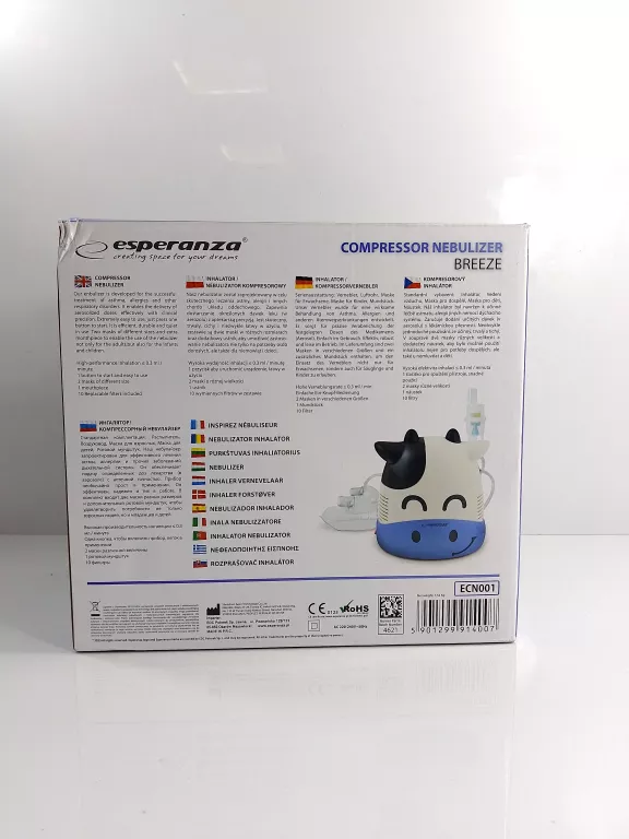 INHALATOR NEBULIZATOR DLA DZIECKA KRÓWKA