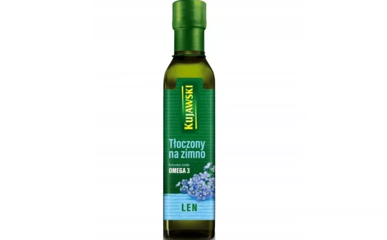 OLEJ KUJAWSKI Z LNU TŁOCZONY NA ZIMNO 250ML