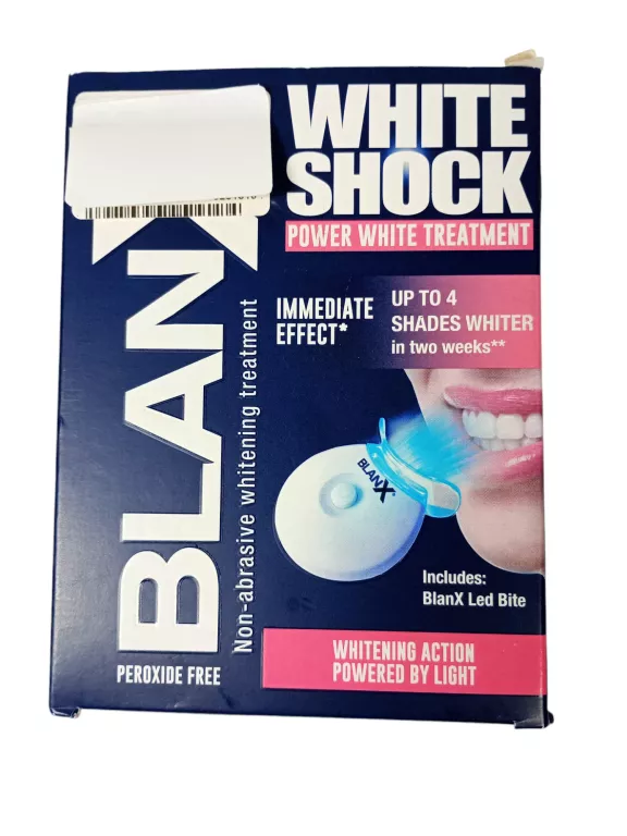 BLANX WHITE SHOCK ZESTAW WYBIELAJĄCY LAMPA LED