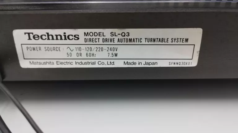 GRAMOFON TECHNICS SL - Q3