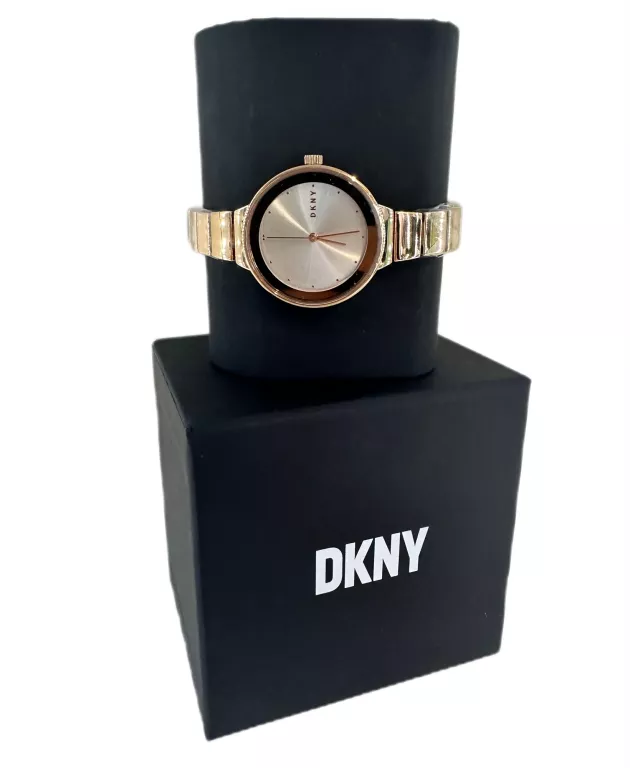 ZEGAREK DAMSKI DKNY NY2695 ROSE GOLD ZŁOTY , ELEGANCKI , MAŁY KOMPLET