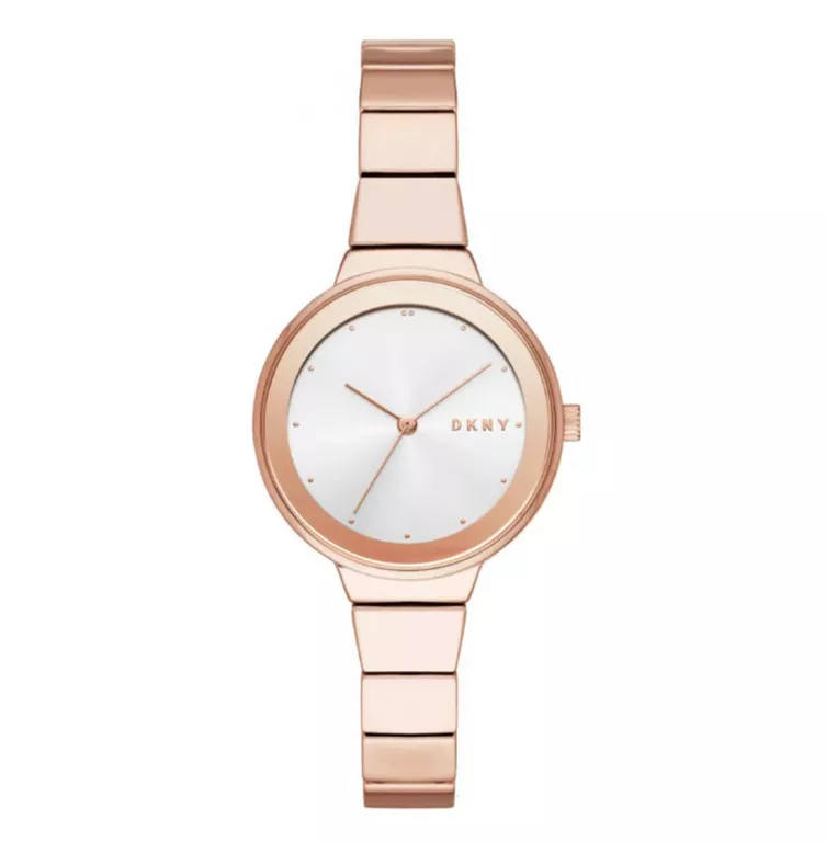 ZEGAREK DAMSKI DKNY NY2695 ROSE GOLD ZŁOTY , ELEGANCKI , MAŁY KOMPLET