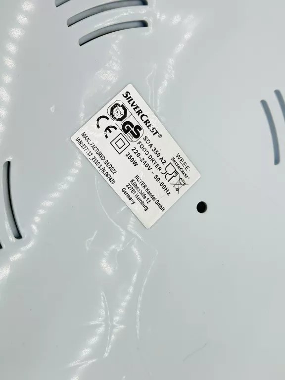 SUSZARKA DO GRZYBÓW SILVERCREST SDA 350 A2 W PUD OPIS!!!