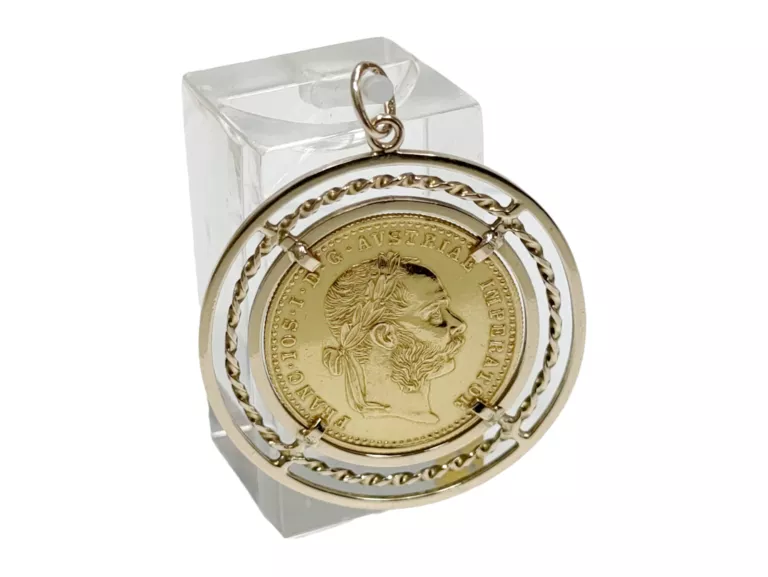 ZŁOTA ZAWIESZKA AUSTRIACKI DUKAT 6,32G 585
