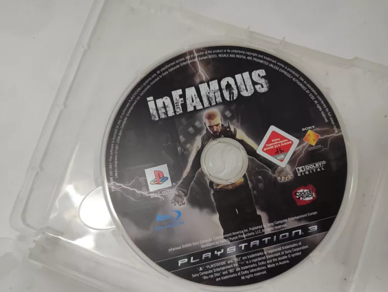 INFAMOUS 1 PS3