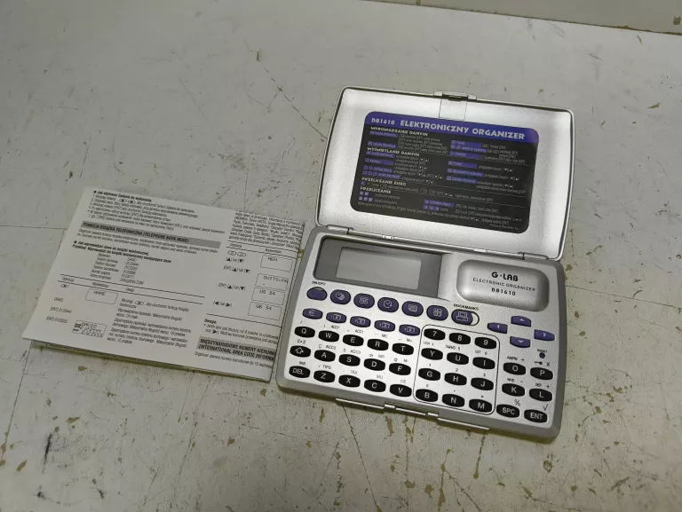 ELEKTRONICZNY ORGANIZER G-LAB DB1610