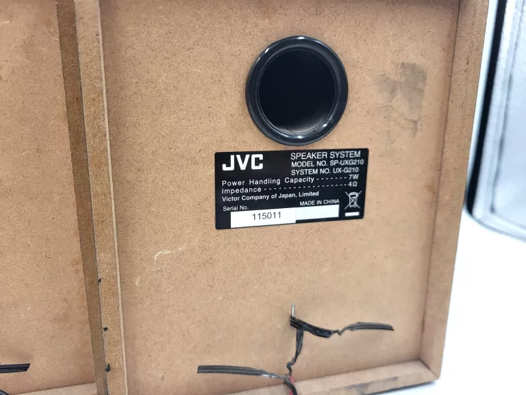 WIEŻA STEREO JVC CA-UXG210 + PILOT