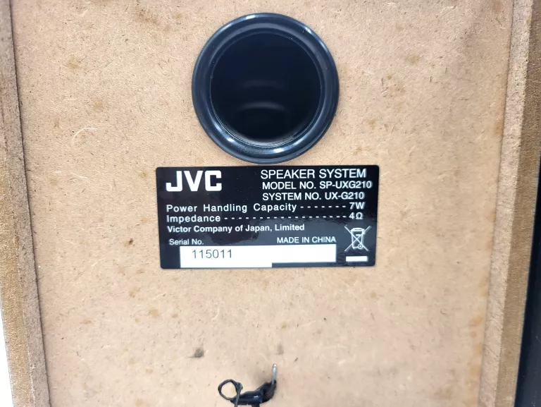 WIEŻA STEREO JVC CA-UXG210 + PILOT