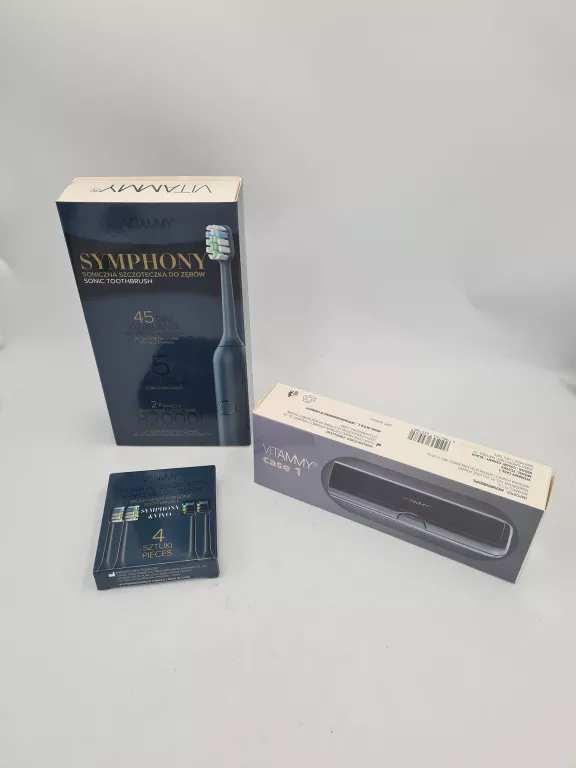 SZCZOTECZKA SONICZNA ELEKTRYCZNA DO ZĘBÓW VITAMMY SYMPHONY BLUE