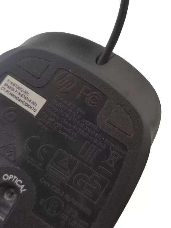 MYSZKA MYSZ OPTYCZNA KOMPUTEROWA HP MOFYUO USB