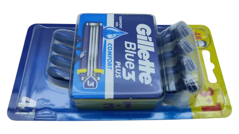 MASZYNKI GILLETTE BLUE 3 COMFORT - 4 SZT W BLISTRZE