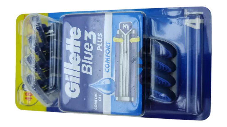 MASZYNKI GILLETTE BLUE 3 COMFORT - 4 SZT W BLISTRZE