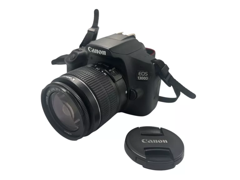 APARAT LUSTRZANKA CANON EOS 1300D + OBIEKTYW CANON EFS 18-55MM | KOMPLET