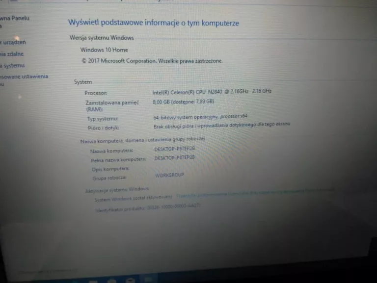LAPTOP LENOVO G50-30 80G0 INTEL CELERON N2840 140/4 GB