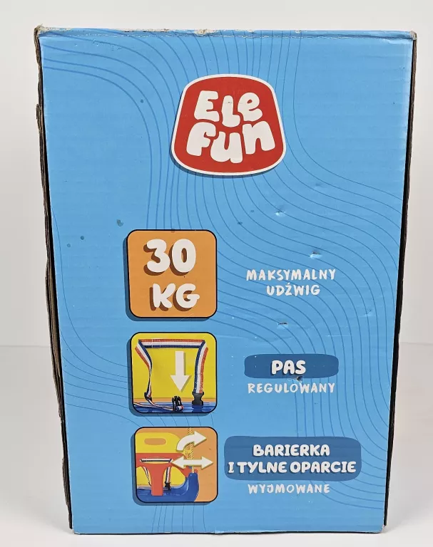 ELEFUN SWING HUŚTAWKA 3W1 NIEBIESKO/ŻÓŁTA