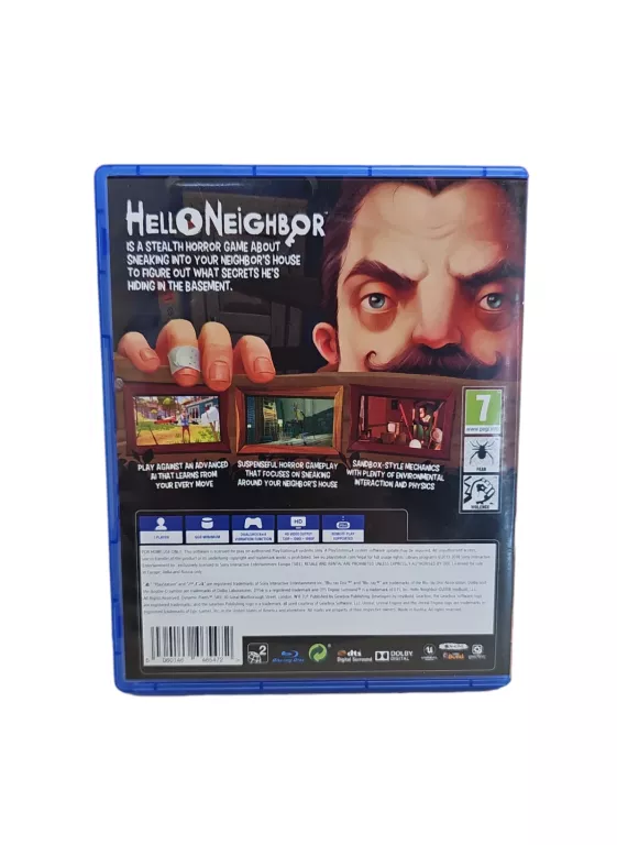 HELLO NEIGHBOR SONY PLAYSTATION 4 (PS4)/OKAZJA!