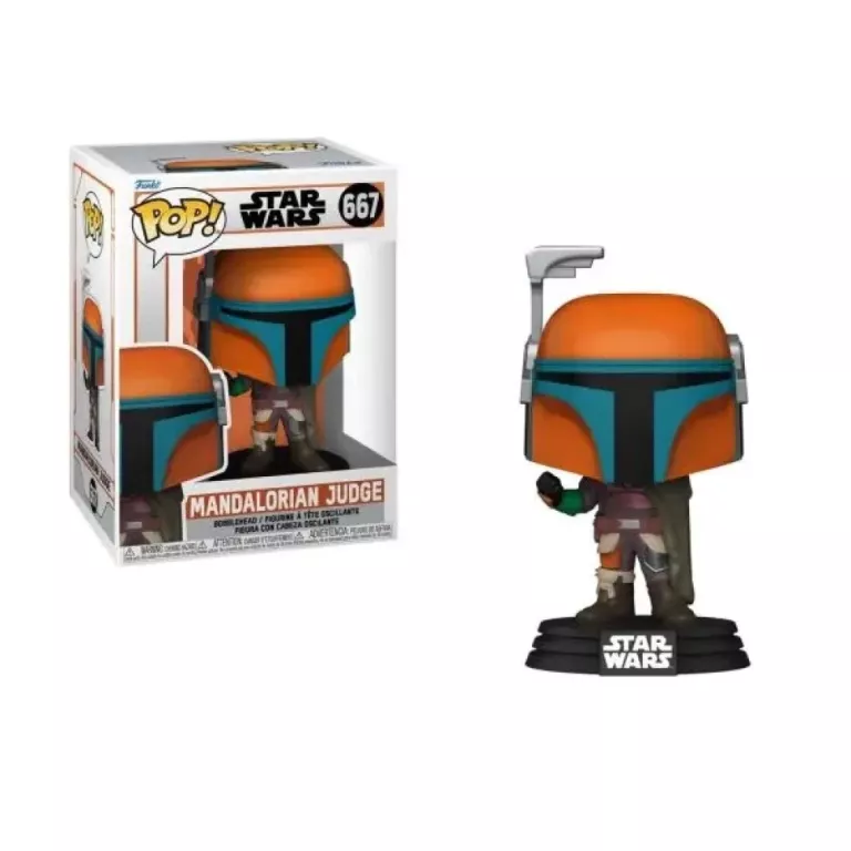 FIGURKA FUNKO POP! STAR WARS MANDALORIAN 9 MANDALORIAN JUDGE NR 667
