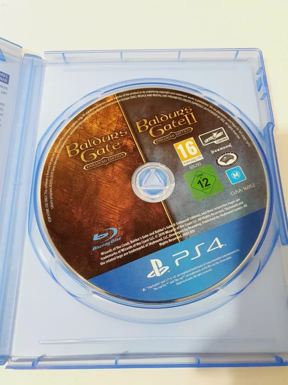 GRA PS4 BALDUR'S GATE I + II ENHANCED EDITION