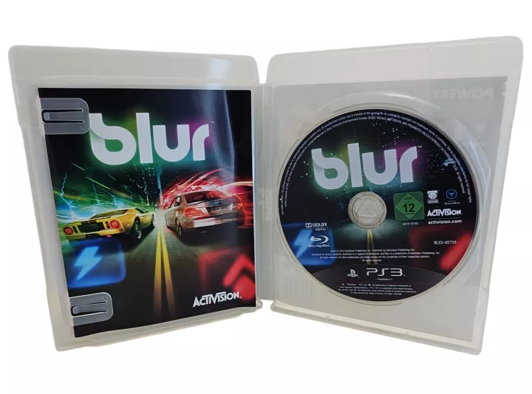 BLUR PS3 SONY PLAYSTATION 3 (PS3)/WYŚCIGI/OKAZJA!