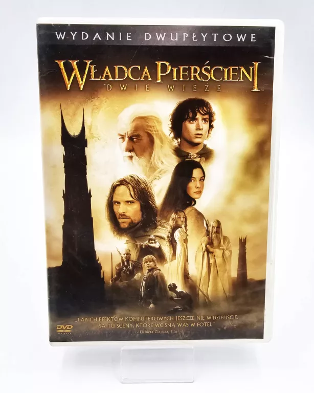 FILM DVD WŁADCA PIERŚCIENI DWIE WIEŻE / WYDANIE DWUPŁYTOWE