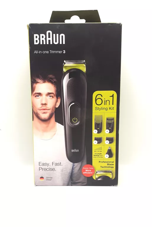WIELOFUNKCYJNY TRYMER BRAUN MGK3221