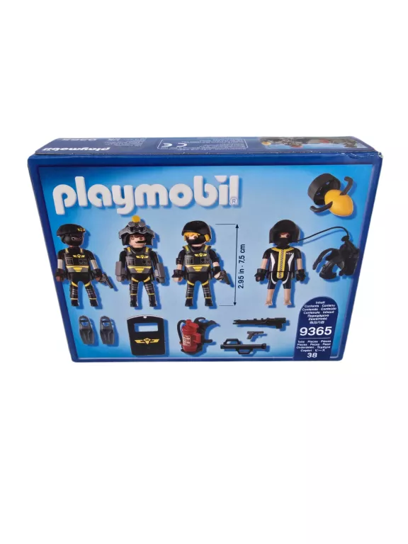 PLAYMOBIL JEDNOSTKA SPECJALNA 9365