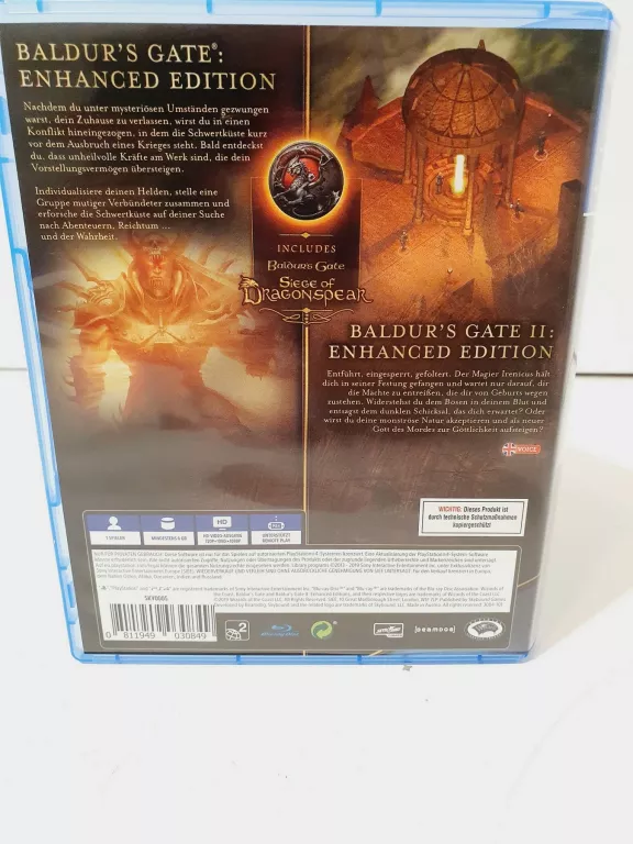 GRA PS4 BALDUR'S GATE I + II ENHANCED EDITION