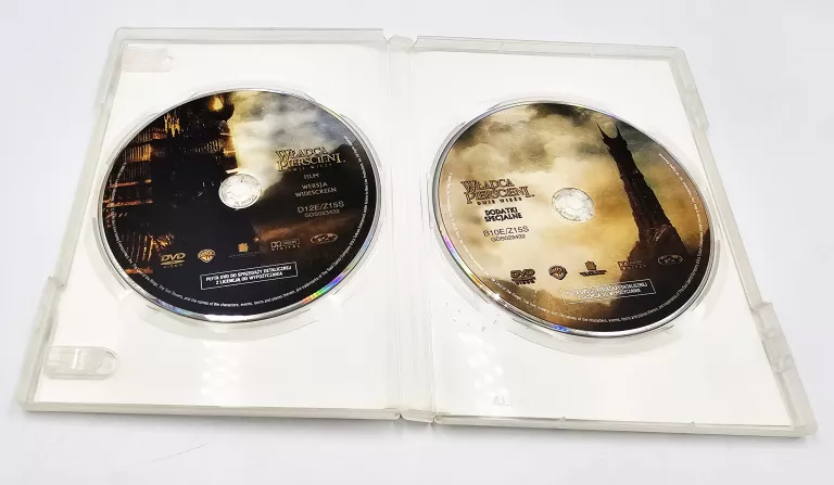 FILM DVD WŁADCA PIERŚCIENI DWIE WIEŻE / WYDANIE DWUPŁYTOWE
