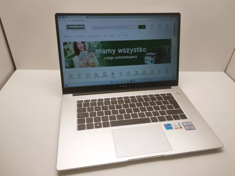 LAPTOP HUAWEI MATEBOOK D15 15,6 I5 11TH 8GB/512GB