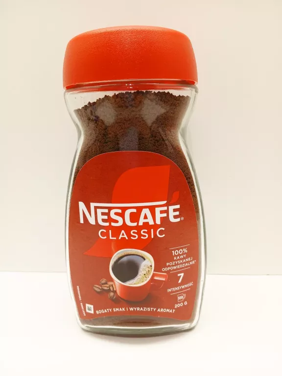 KAWA ROZPUSZCZALNA NESCAFE CLASSIC 200G