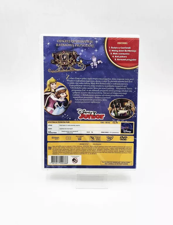 FILM DVD DISNEY JEJ WYSOKOŚĆ ZOSIA ŚWIĘTA W CZARLANDII