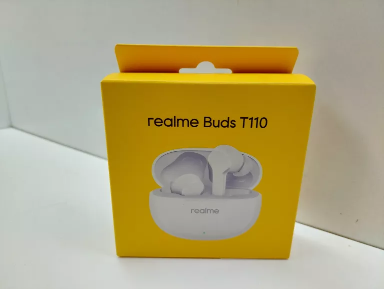 SŁUCHAWKI REALME BUDS T110 KOMPLET BIAŁE