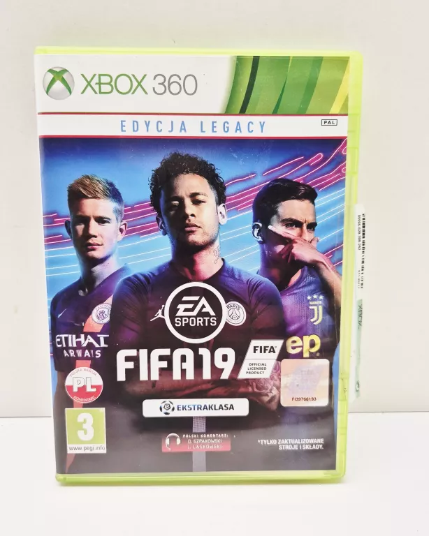 GRA FIFA 19 EDYCJA LEGACY XBOX 360