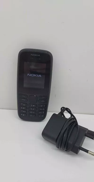 TELEFON NOKIA 105 TA-1174 DS PL CZARNY / ŁADOWARKA