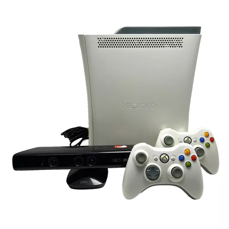 KONSOLA XBOX 360 SLIM 120GB | 2 PADY | KINECT