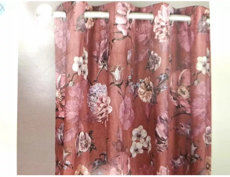 ZASŁONY PEPCO HOME RÓŻOWE 135 X 260 CM