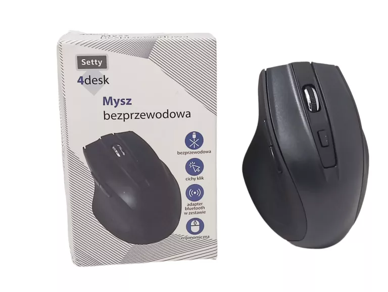 MYSZ BEZPRZEWODOWA 4DESK SETTY SMB4-01 CICHY KLIK