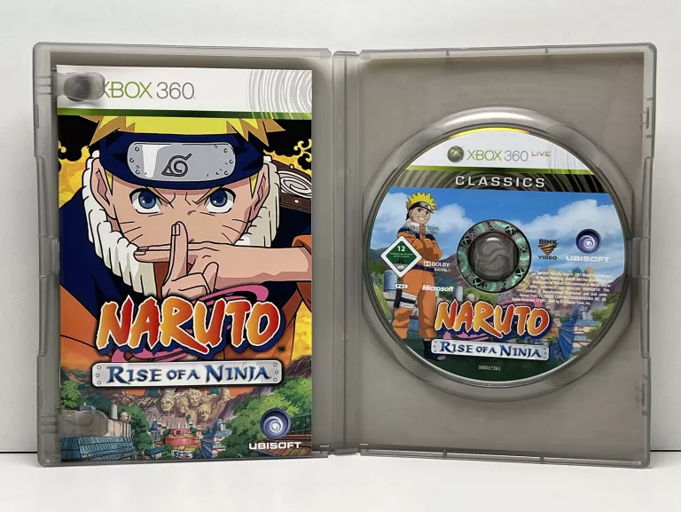 GRA XBOX 360 NARUTO RISE OF A NINJA