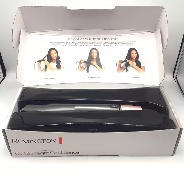PROSTOWNICA/LOKÓWKA DO WŁOSÓW REMINGTON CURL & STRAIGHT CONFIDENCE S6606