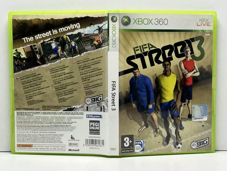 GRA XBOX 360 FIFA STREET 3