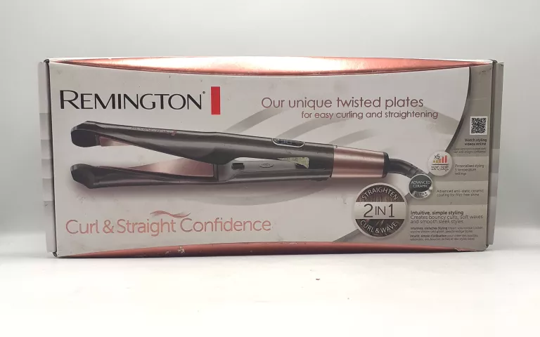 PROSTOWNICA/LOKÓWKA DO WŁOSÓW REMINGTON CURL & STRAIGHT CONFIDENCE S6606