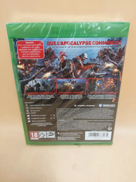 BLACK 4 BLOOD XBOX ONE SERIES X FOLIA
