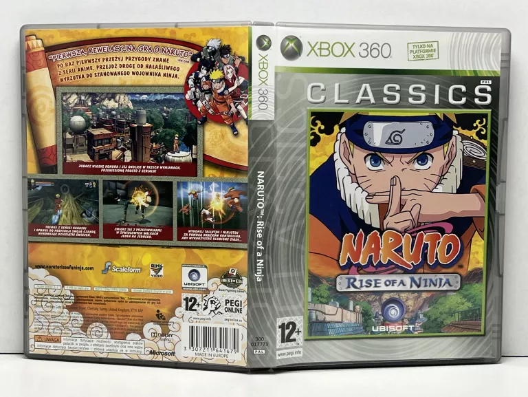 GRA XBOX 360 NARUTO RISE OF A NINJA