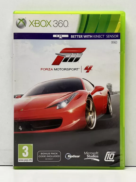 GRA XBOX 360 FORZA MOTORSPORT 4